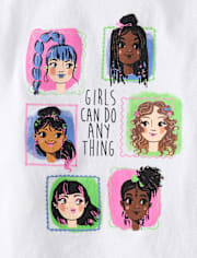 Girls Can Do Anything Graphic Tee
