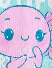 Girls Axolotl Graphic Tee