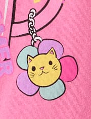 Girls Water Bottles Graphic Tee