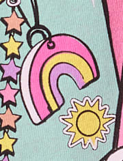 Girls Water Bottles Graphic Tee