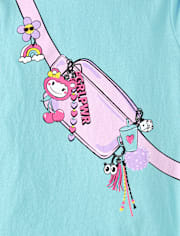 Girls Belt Bag Graphic Tee