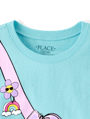 Girls Belt Bag Graphic Tee