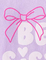 Girls Best Sister Ever Graphic Tee