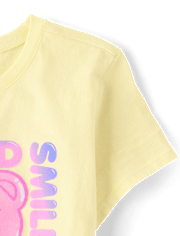 Girls Candy Bear Graphic Tee