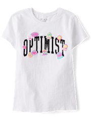 Girls Optimist Graphic Tee