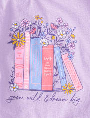 Girls Books Graphic Tee