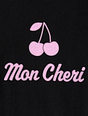 Girls Mon Cheri Graphic Tee