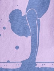 Girls Gymnastics Relaxed Graphic Tee