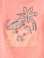 Baby And Toddler Boys Summer Graphic Tee 4-Pack