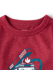 Baby And Toddler Boys Firetruck Graphic Tee