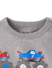 Baby And Toddler Boys Truck Graphic Tee