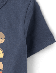 Baby And Toddler Boys Snacks Graphic Tee
