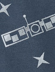 Baby And Toddler Boys Space  Graphic Tee