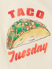 Baby And Toddler Boys Taco Tuesday Graphic Tee