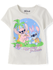 Girls Stitchâ¢ Easter Graphic Tee