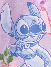 Girls Stitch™ Angel Bow Graphic Tee