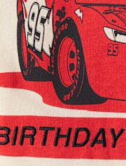 T-shirt graphique « Cars™ » pour bébé et petit garçon, motif anniversaire.