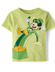 Baby And Toddler Boys Mickey Mouse™ St. Patrick's Day Graphic Tee