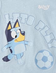 T-shirt graphique de football Bluey™ pour bébés et petits garçons