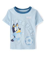 T-shirt graphique de football Bluey™ pour bébés et petits garçons