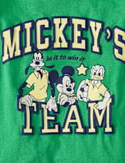 Baby And Toddler Boys Mickey Mouseâ¢ Team Graphic Tee