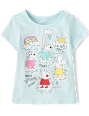 Baby And Toddler Girls Peppa Pigâ¢ Graphic Tee