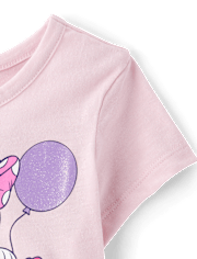 Baby And Toddler Girls Minnie Mouseâ¢ Birthday Graphic Tee