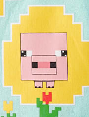 Boys Minecraft Easter Graphic Tee