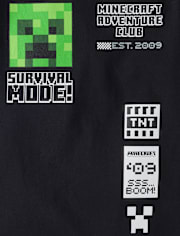 Boys MinecraftSurvival Mode Graphic Tee