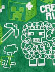 Boys Minecraft St. Patrick's Day Minecraft Graphic Tee