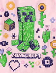 T-shirt graphique Minecraft™ pour filles