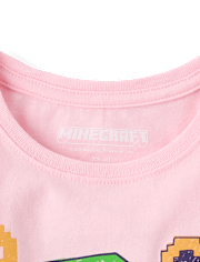 Girls Minecraftâ¢ Icon Graphic Tee