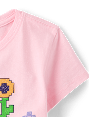 Girls Minecraftâ¢ Icon Graphic Tee