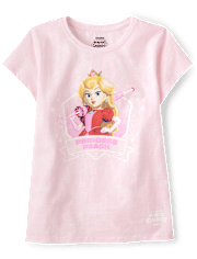 Girls Super Marioâ¢ Princess Peach Graphic Tee