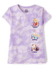 Girls Tie Dye Super Mario™ Graphic Tee