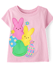 Baby And Toddler Girls Peeps® Easter Graphic Tee