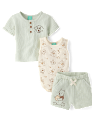 Baby Boys Winnie The Pooh™ 3-Piece Outfit Set