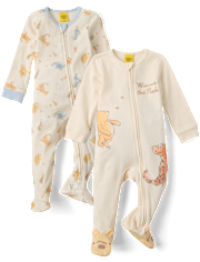 Baby Winnie The Poohâ¢ Coverall 2-Pack