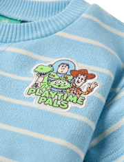 Baby Boys Toy Story Striped 2-Piece Outfit Set