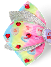 Girls SweetheartsÂ® Bow Hair Clip 2-Pack