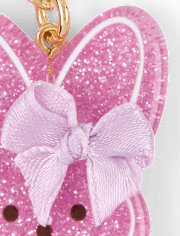 Girls Peeps® Glitter Keychain