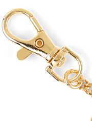 Girls Peeps® Glitter Bow Keychain