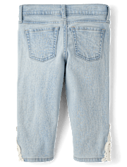 Jean Capri en crochet pour filles