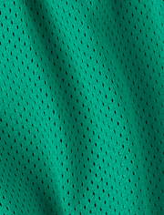 Short de sport pour filles à séchage rapide, doublé en mesh et à rayures latérales.