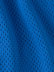 Girls Quick Dry Side Stripe Mesh Lined Active Shorts