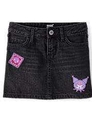 Girls Hello Kitty® And Friends Crochet Denim Skort
