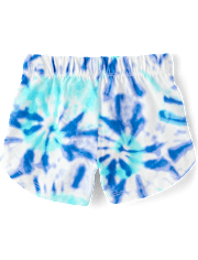 Lot de 4 shorts tie-dye dauphin pour filles