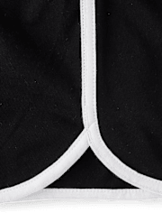 Lot de 4 shorts tie-dye dauphin pour filles