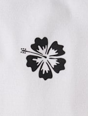 Girls Colorblock Ribbed Graphic Tank Top