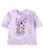 Girls Hello Kitty® Tie Dye Embellished Relaxed Top